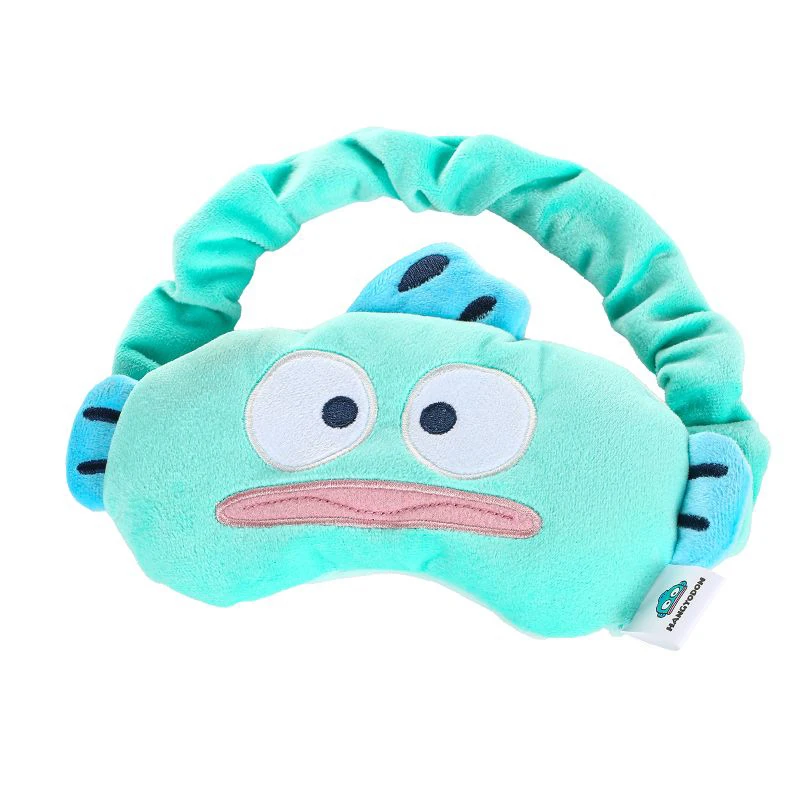 Anime Plush Toys Sanrio Mermaid Hanton Eye Mask Cartoon Toy Nap Blackout Blindfold Plush Eye Patch Ultra-Soft Material Kids Gift