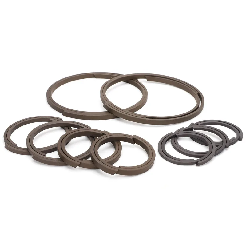 For Hydraulic Seal Ptfe+bronze Kzt 125x117x6 Oil Bearing Guidance Seals Excavator RXMVP