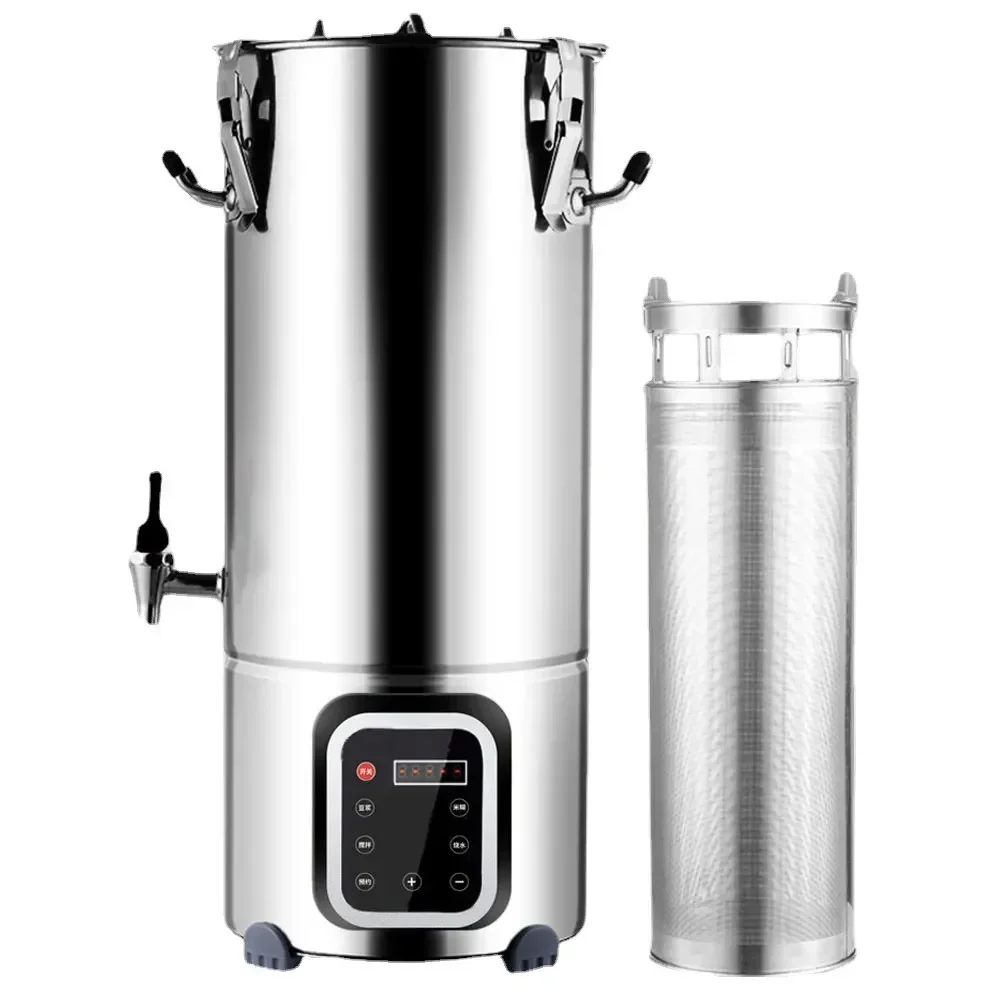 12L Commercial Blender Slag-free Soymilk Machine Juicer Large-capacity Automatic Soybean Milk Machine