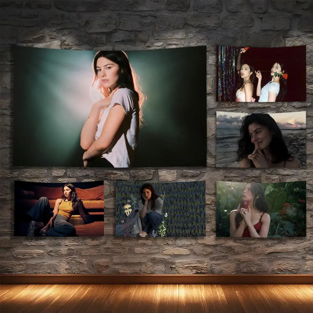 

G-Gracie Secret Us Abrams Tapestry Custom Living Bedroom Party Dormitory Interior Wall Bohemian Decoration Attached Clip