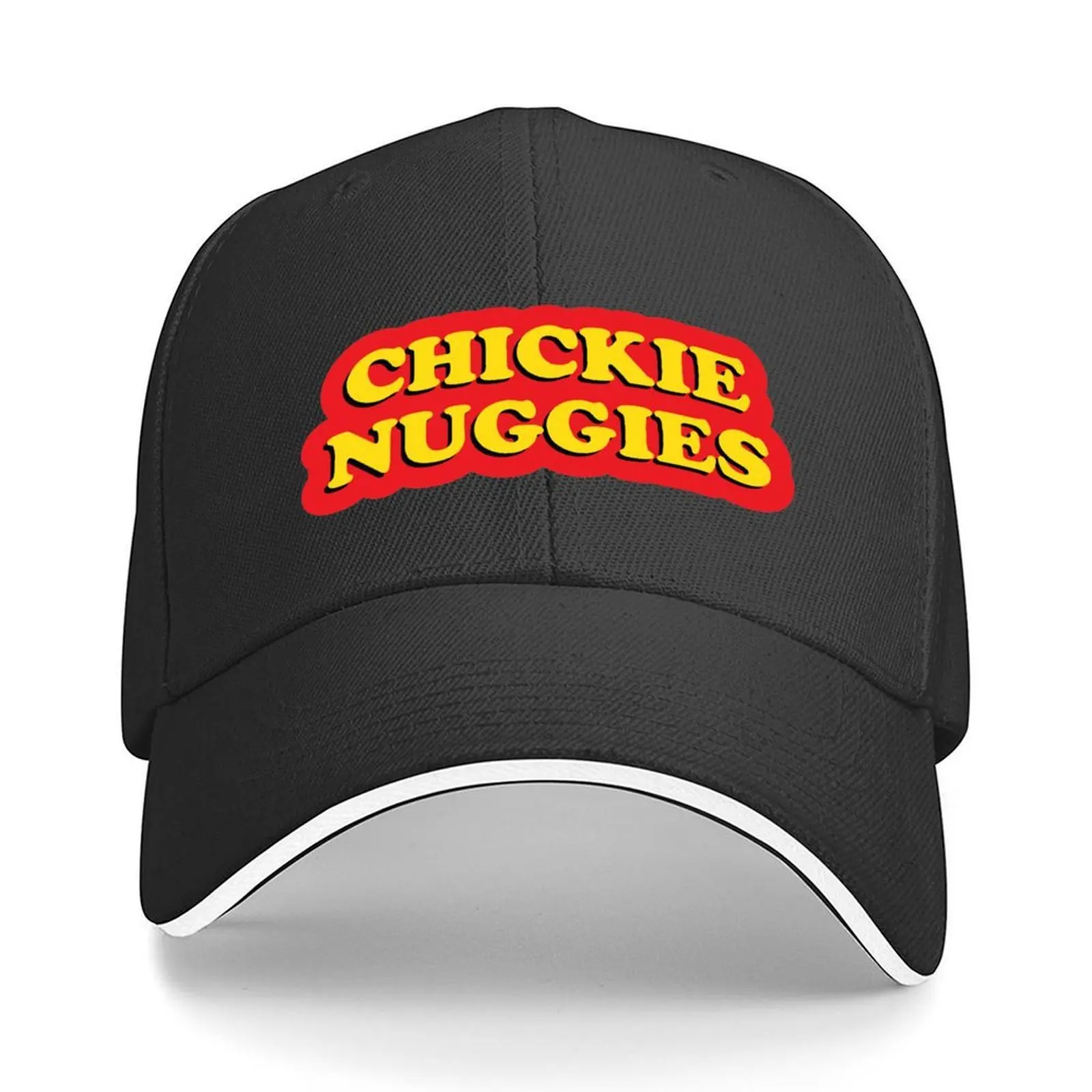 

Chickie Nuggies Red Yellow Baseball Cap custom Hat Hat Man For The Sun Sun Hat For Children New Women's Beach Men's