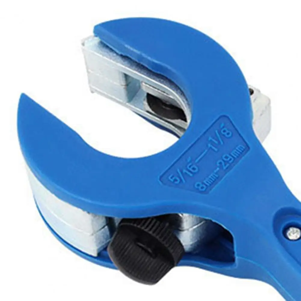 One-hand Pipe Cutter High-strength Zinc Alloy Water Pipe Cutter Ergonomic Ratcheting Tubing Cutter Tool Portable Quarters Tube