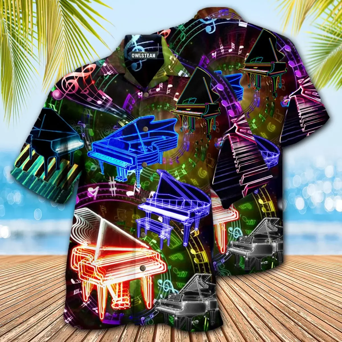 Men's Shirts Short Sleeve Cuban Style Oversized Hawaiian Funny Orangutan Top 3D Printed Men's Summer Vacation