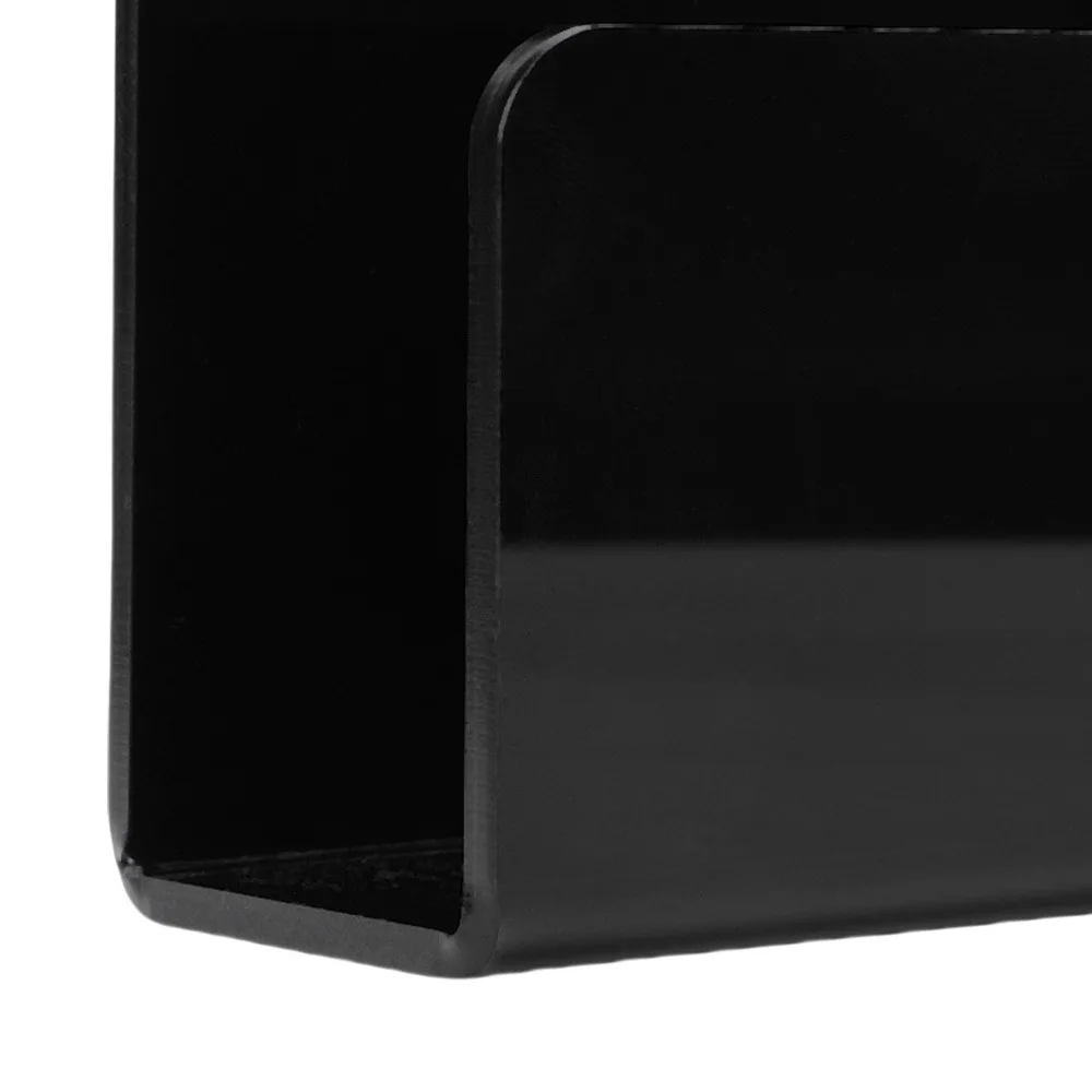 Different Colors Acrylic Mail Holder Acrylic 17.5 X 5.5 X 10cm Letter Organizer Stand Envelope Mail Sorter Desk Organizing