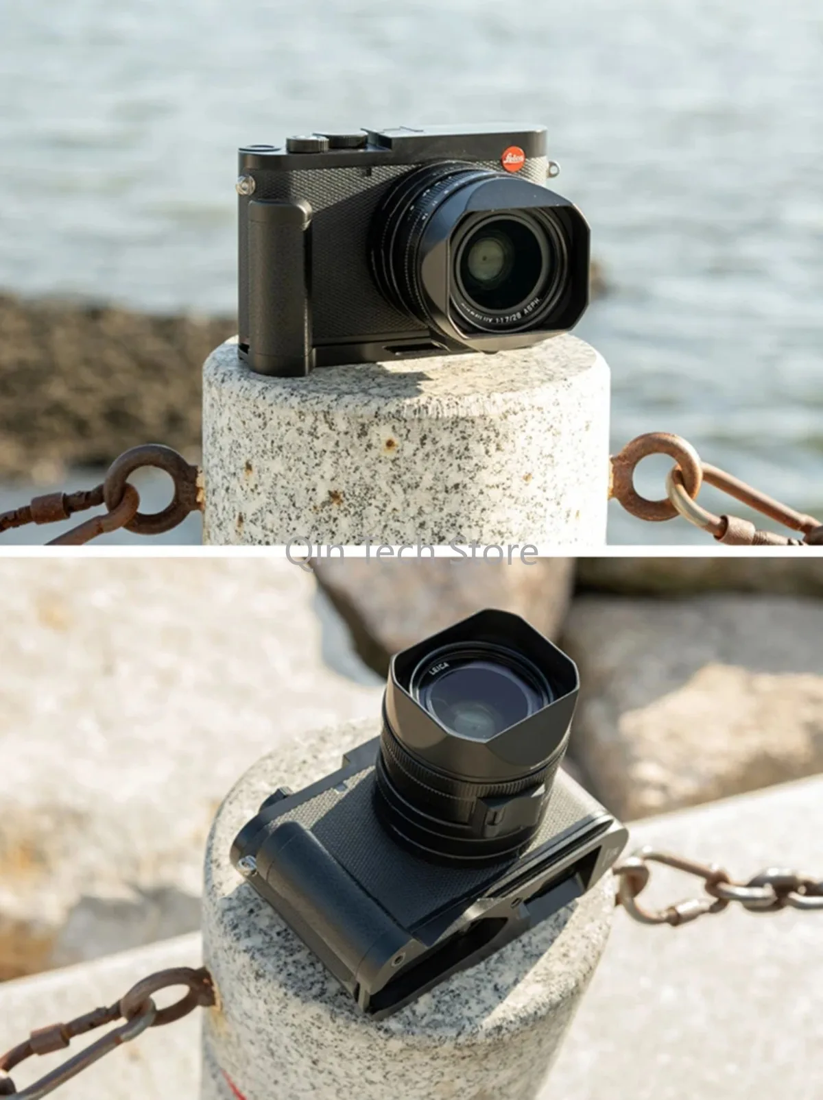 Vintage Camera Anti-slip L-shape Board Finger Hand Grip Handle Aluminum Alloy Base Holder For Leica Q2 Q3 Typ116