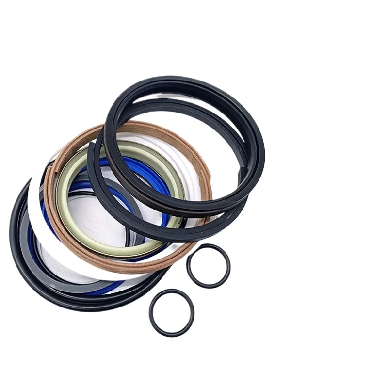 Fot Hyundai r55 60 80 150 215 225 305Large  medium and small bucket arm Oil Cylinder Oil Seal Repair Kit Excavator Parts