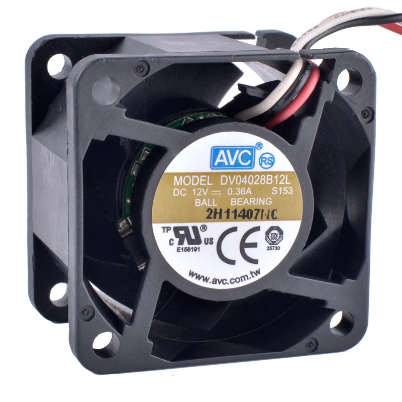 

COOLING REVOLUTION DV04028B12L 4028 4cm 40mm fan 12V 0.36A Temperature Control Sensor - Silent Airflow Cooling Fan