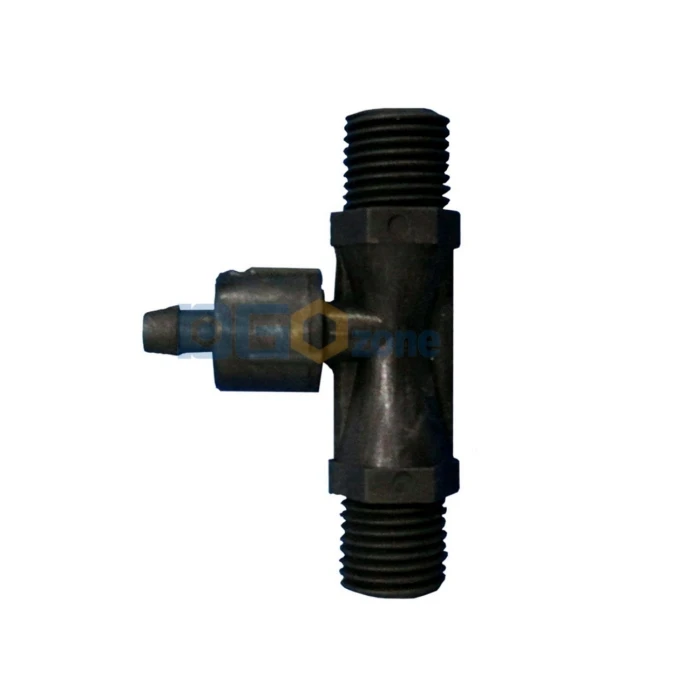 Inyector Venturi DGOzone de 1/4" de PVDF para mezclar gas y líquido, tubo Venturi resistente a ácidos y álcalis, inyector de ozono KH-A12057