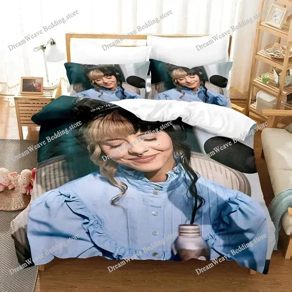

3D Print Singer Melanie Martinez Bedding Set Duvet Cover Bed Set Quilt Cover Pillowcase Comforter King Queen Size Quilt Cover