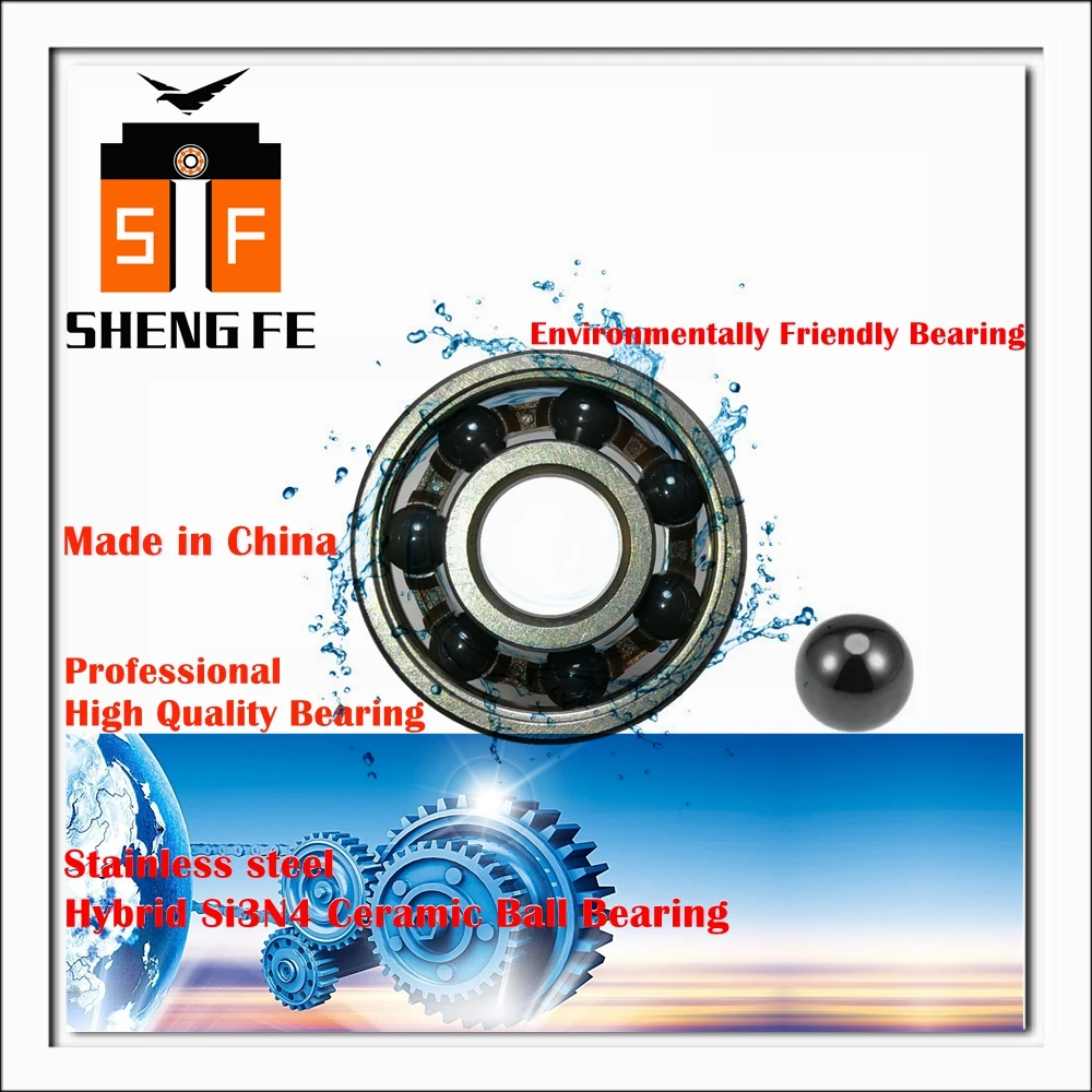 608 Bearing SMR608C 2OS 8x22x7 P2 High Speed Bearing |440C Stleness Steel Hybrid Si3N4 Ceramic Bearing 608 2RS Machine Bearing