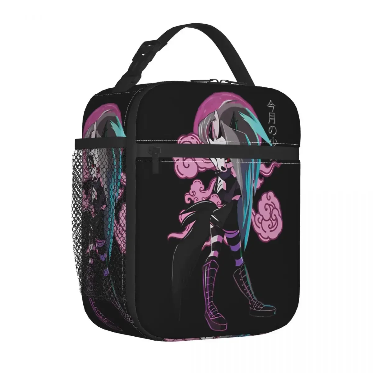 Loona Helluva-Boss Accessories Insulated Lunch Bags For Office Storage Food Boxes Reusable Cooler Thermal Lunch Boxes