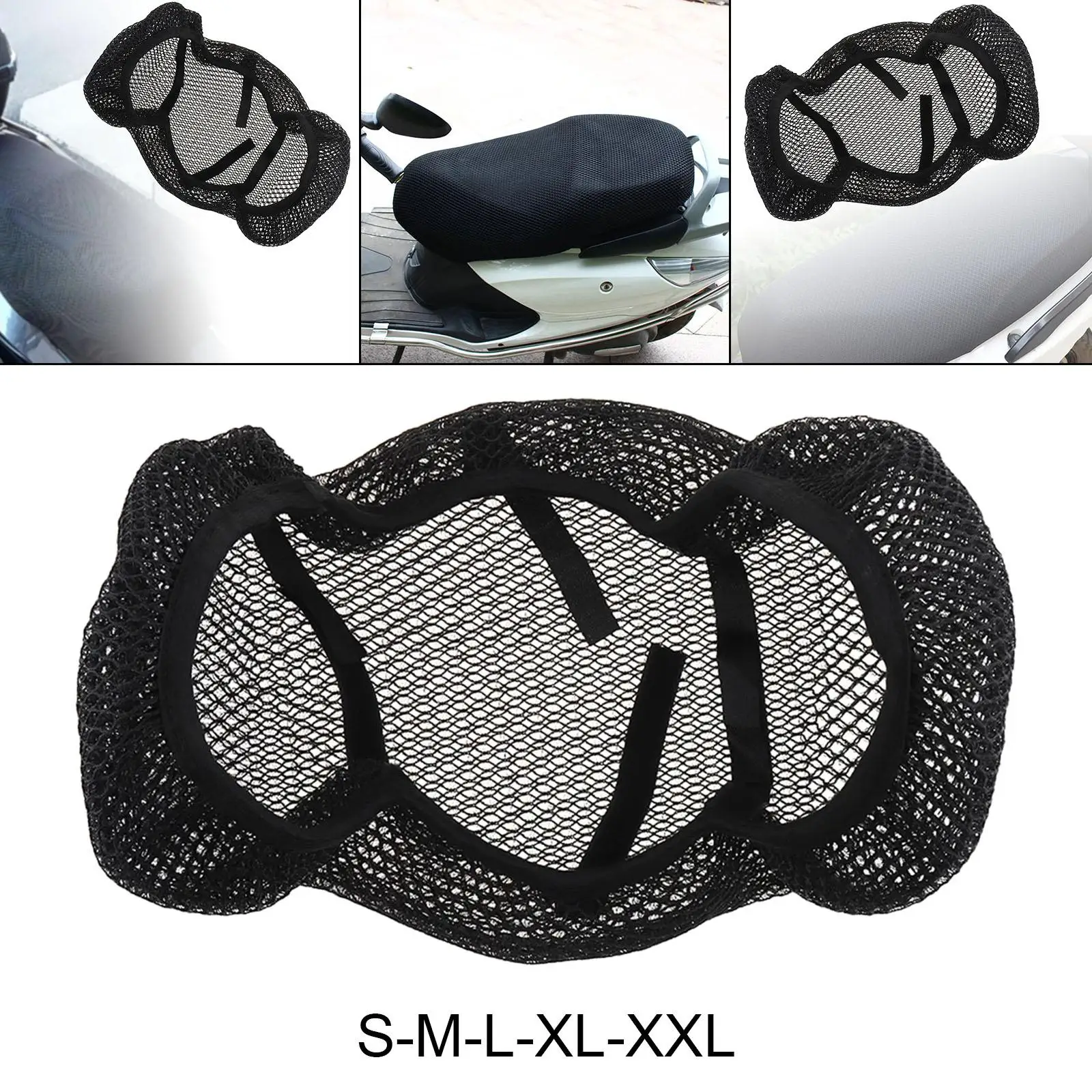 

Чехол на сиденье мотоцикла, защитная изоляционная грелка для мопеда, скутера, мотоцикла, мотоцикла, простая установка