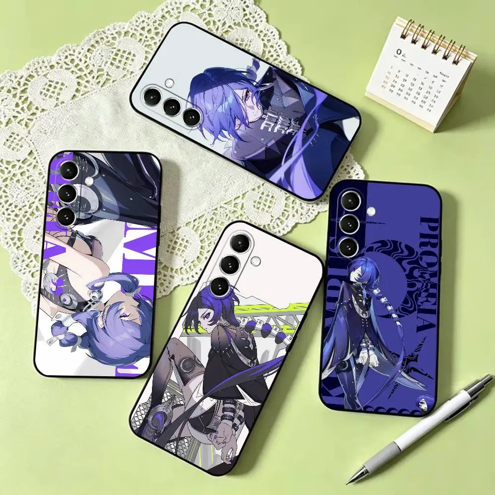 P-Promeia ZZZ Phone Case For Samsung Galaxy A73,A72,A71,A70,A53,A52,A51,Others Soft Black Cover