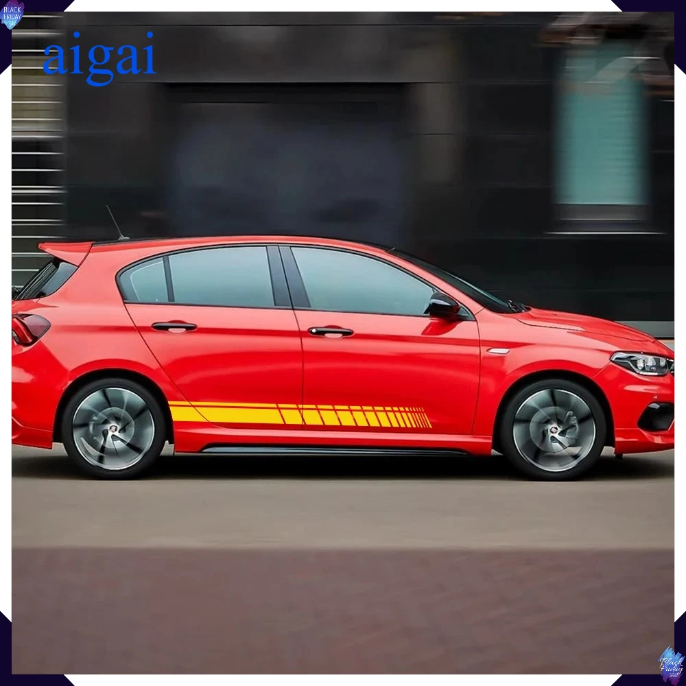 Car Side Stickers For Audi BMW Ford Volkswagen Toyota Renault Peugeot Mercedes Honda Mini Auto Vinyl Film Car Tuning Accessories