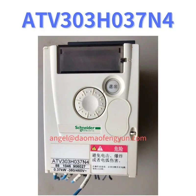 

ATV303H037N4 Used inverter 0.37kw-380/460v~ function operation ok