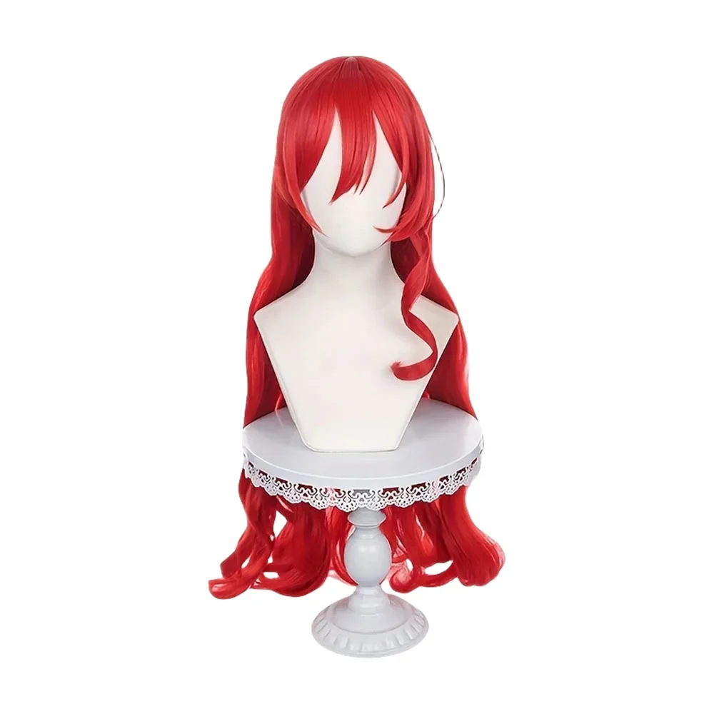 

Himeko Cosplay Wig Long Curly Wig Red Wig Cosplay Anime Cosplay Wigs Heat Resistant Synthetic Wigs