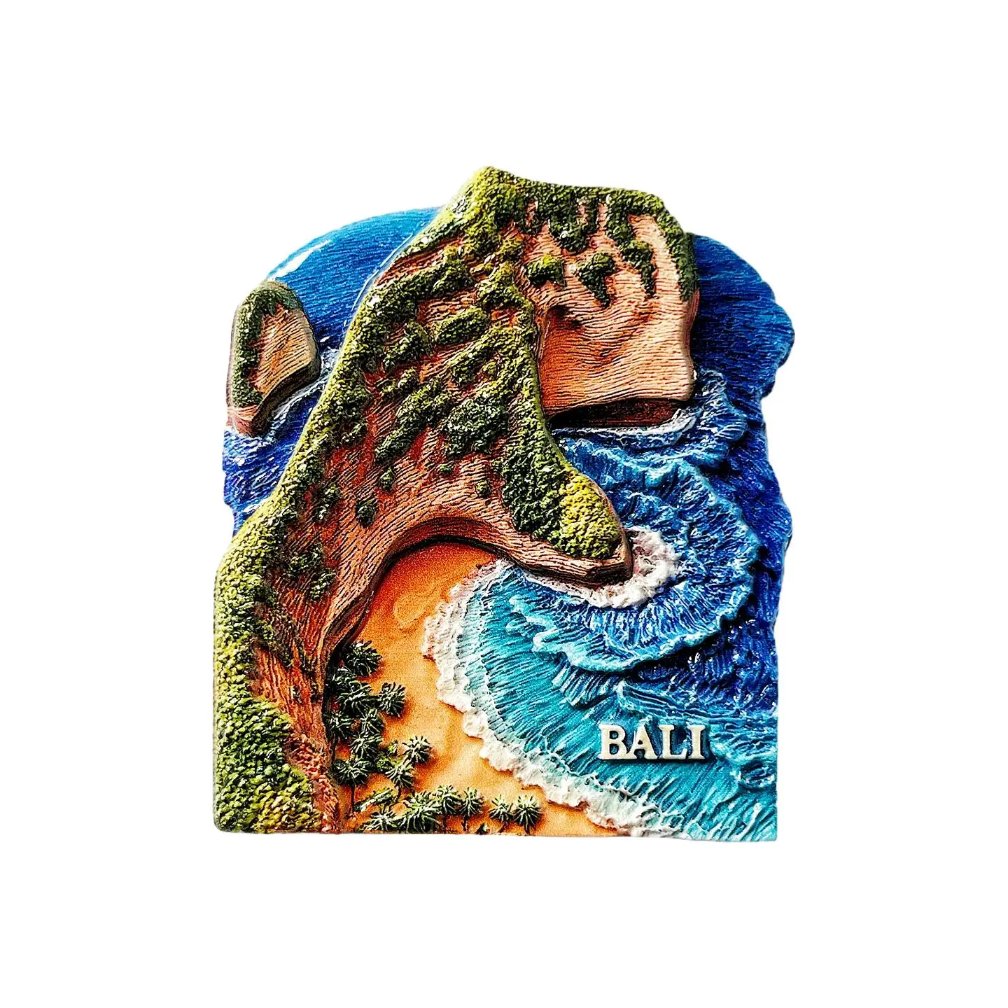 Indonesia Bali Penida Island Elf Falling Demon's Tears Fairy Crack Souvenir Magnetic Fridge Magnet