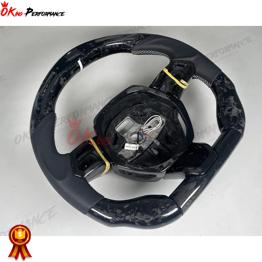 Custom Made Carbon Fiber Steering Wheel For Lamborghini Huracan