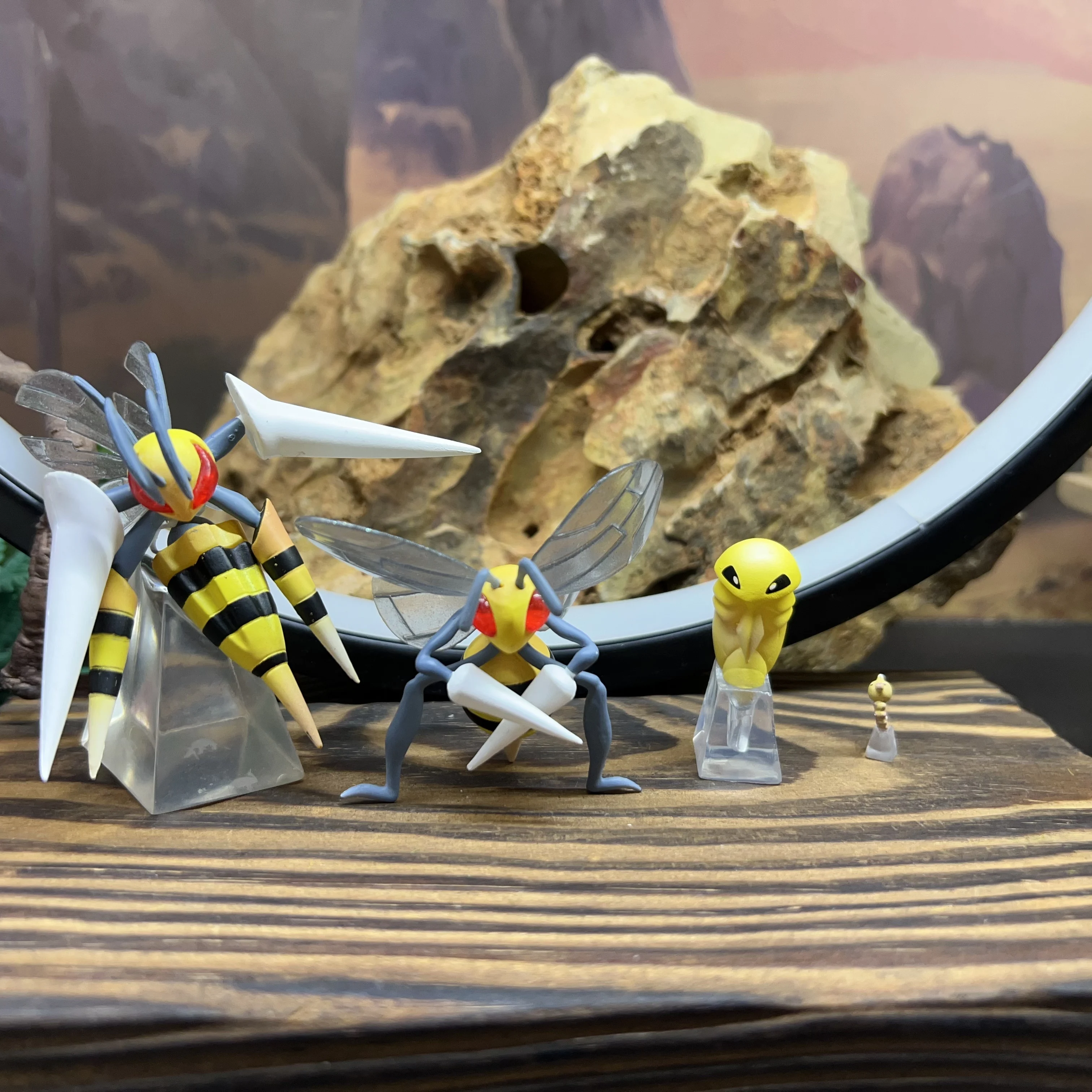 أنيمي نسبة Beedrill Metapod 1/20 طبعة محدودة لعبة مجسمة نادرة تحصيل الطفل هدية عمل الشكل جامعي العنصر