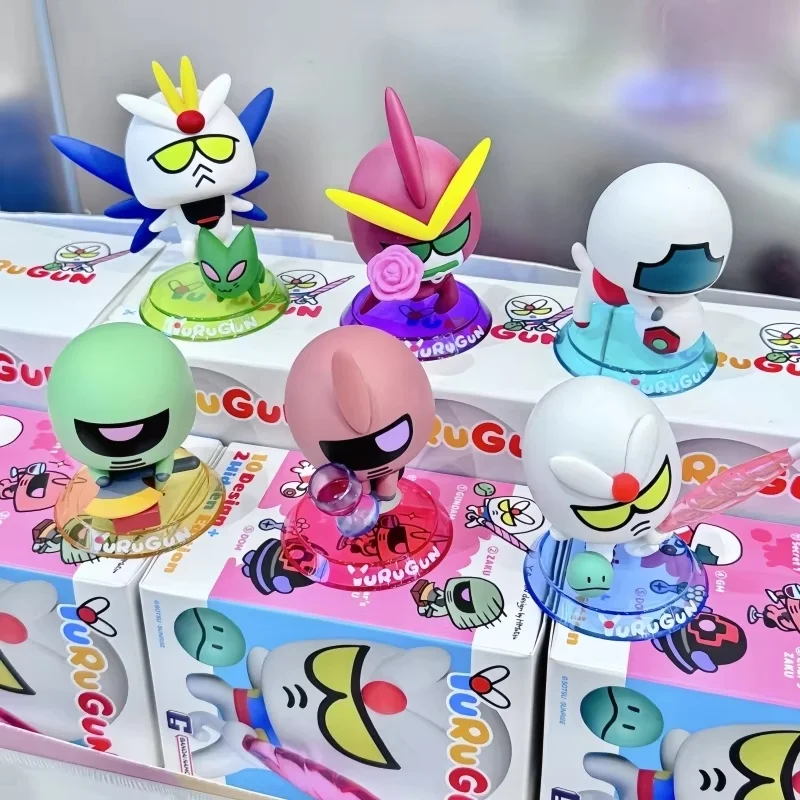 

Genuine New Hot Sale Bandai Hg Blind Box Unicorn Q Cute Abstract Toy Surprise Blind Box High Quality Model Festvial SurpriseGift