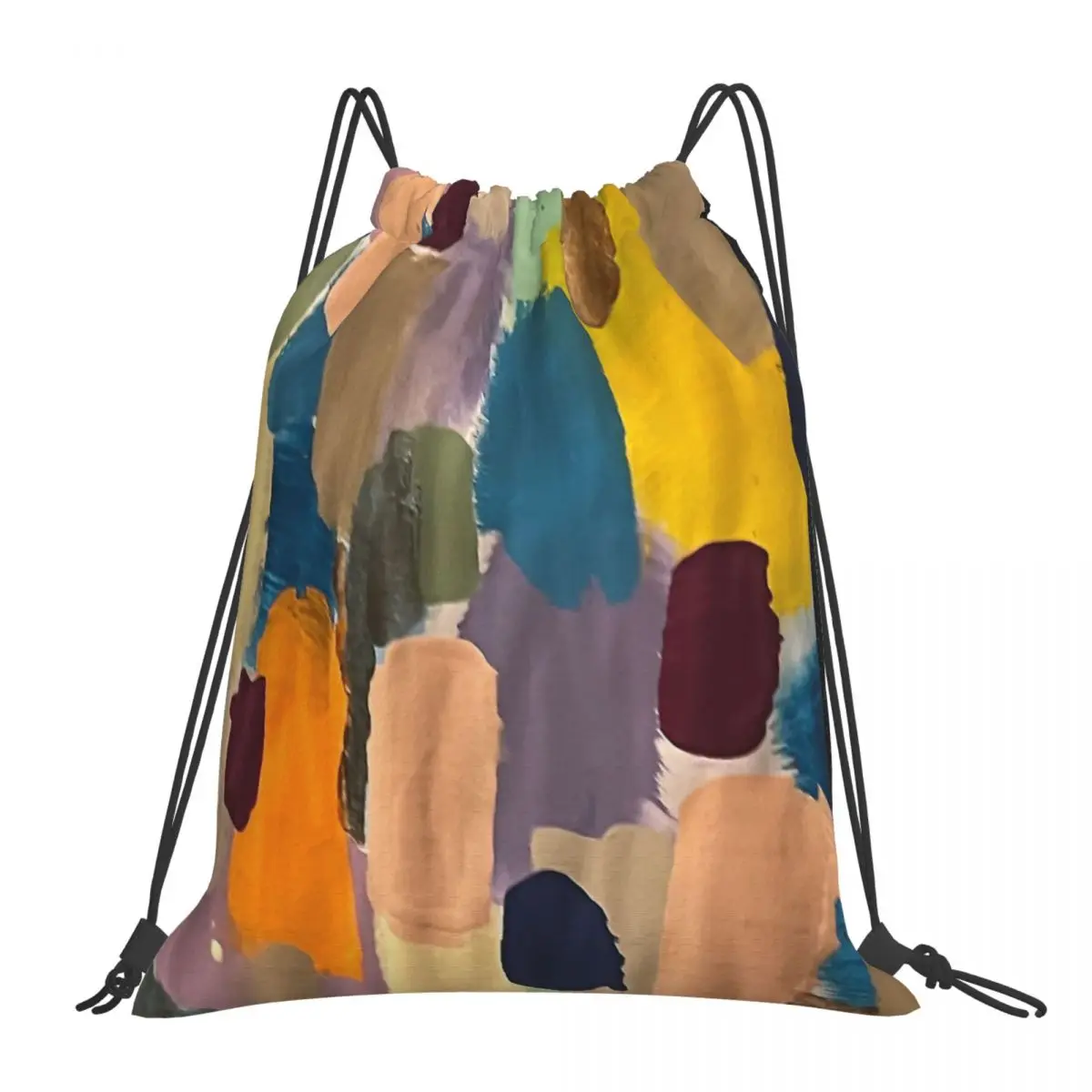 

Многофункциональные портативные рюкзаки Dabs в горошек, сумки на шнурке с карманами для мелочей, дорожные студенческие портфели