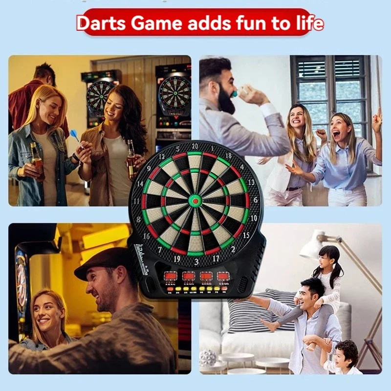 New Automatic Scoring Electronic Dartboard Set | Home Office Entertainment Dart Game Machine