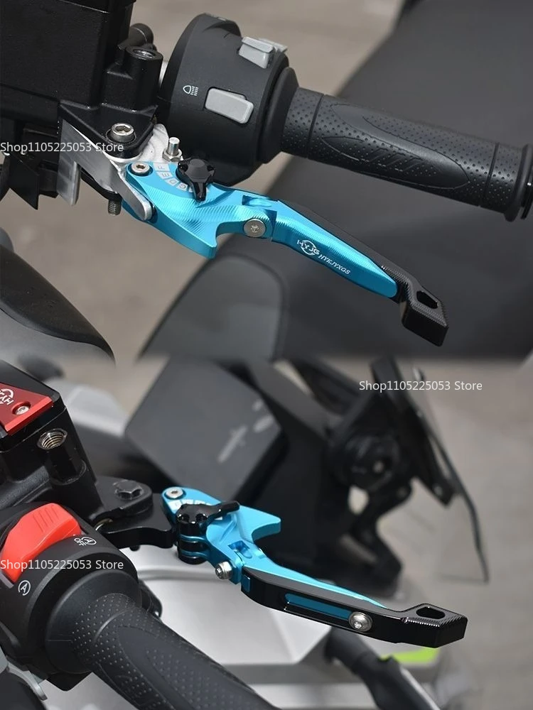 for cfmoto 675SR 500SR 450SR 250SR 250NK 450NK  Modification Clutch Upgrade 3D Brake Lever Set Foldable Adjustable Handle Levers