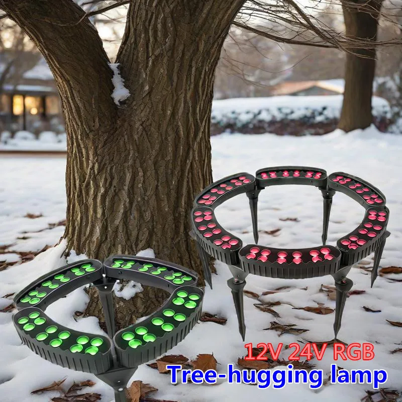

Tree-hugging Lamp Outdoor Waterproof Tree Lighting 12W 1PCS AC12V 24V 220V LED RGB Colorful Yard Decoration Fish Tank Light