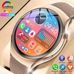 2024 For Huawei Watch 4 Mini NFC Smart Watch Women HD AMOLED Screen Heart Rate BT Call IP68 Waterproof Health Monitor Smartwatch