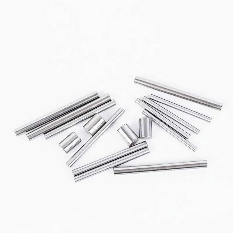 50-100 stuks Lager Staal Harde As Naald Roller Dia.1mm 1.5mm Lager Staal Cilindrische Pin Ronde Rechte pin Lokaliseren Deuvel