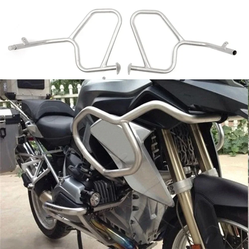 Upper Engine Guard New Motorcycle Crash Bar Protection Anti-fall Thickened steel For BMW R1200R BMW R1200GS 2013 2014 2015 2016