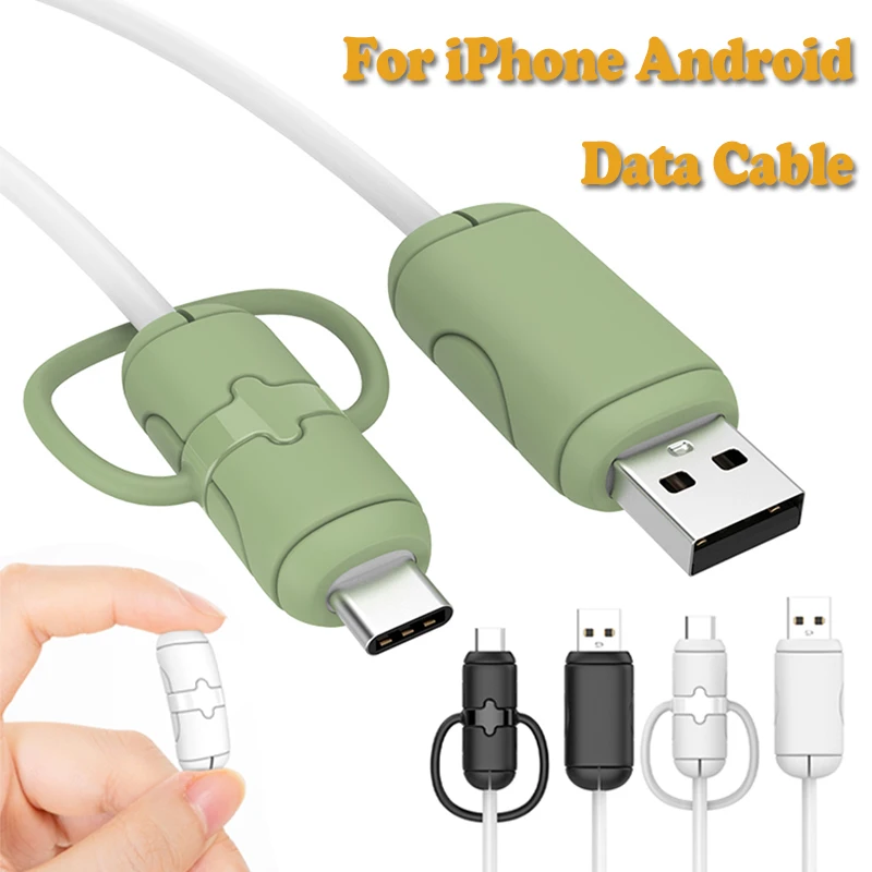 Cable Protector for Android iPhone 14 13 18/20W Charger Head Protector USB Data Cable Line Protection Sleeve Cable Protective