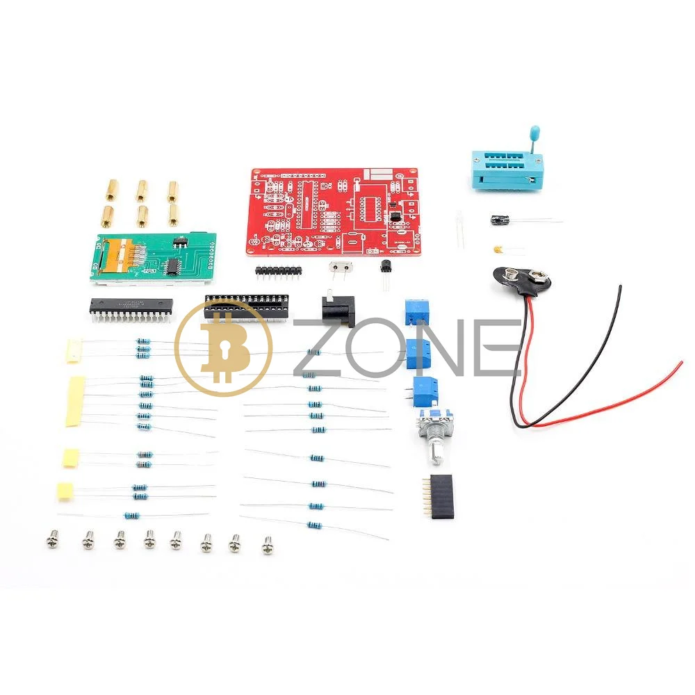 Multifunctional Tester GM328 Transistor Tester Diode Capacitance ESR Voltage Frequency Meter PWM Square Wave Signal Generator