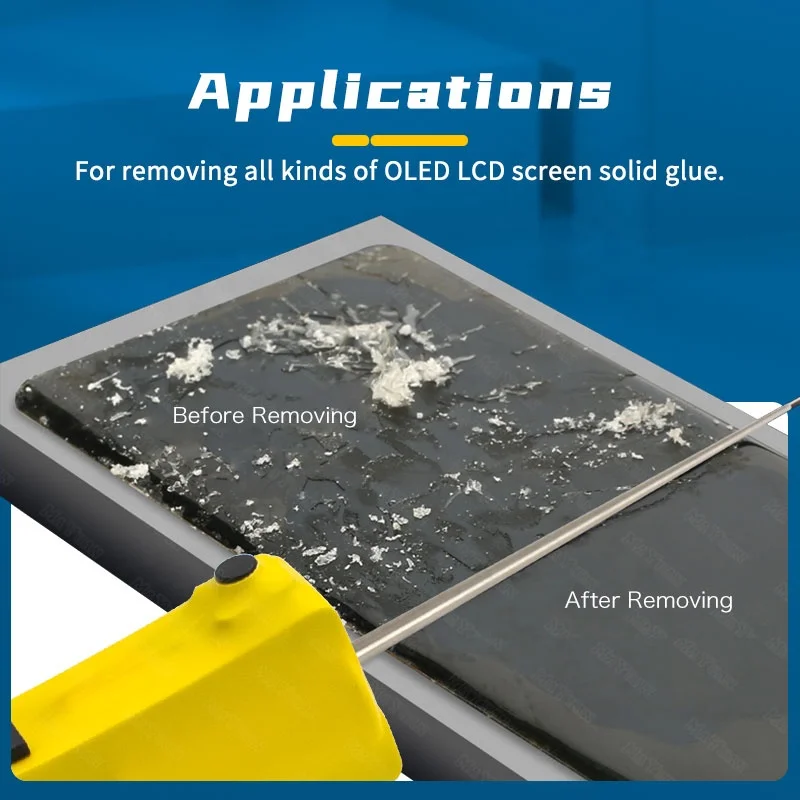 MY-7173 Integrative Electric Glue Remover LCD Screen Residue OCA Glue Adhesive Remover Clean Tools For Mobile Phone Repair
