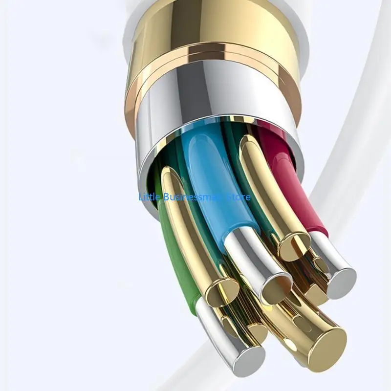 Typ-C auf 3,5 mm Aux-Adapterkabel, unterstützt Sprachanrufe ohne Verzögerung, Audio-Konverterkabel, Digtal-Produktzubehör M76A – Detail 2