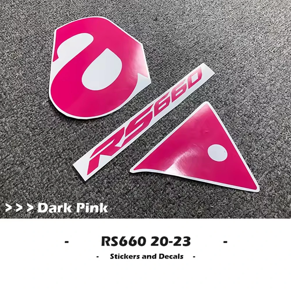 For Aprilia RS660 RS 660 2020-2023 Motorcycle Accessories Fairing Sticker Full Vehicle Waterproof Reflective Stickers Kit