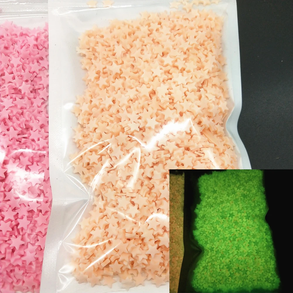 Argiles polymères fluorescente - Glow In Dark Stars avis et prix