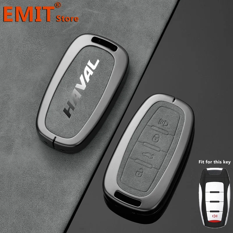 Car Key Case for Great Wall Haval Hover H1 H6 H7 H4 H9 F5 F7 H2S GMW Coupe Remote Cover Shell Keychain Ring Fob Accessories