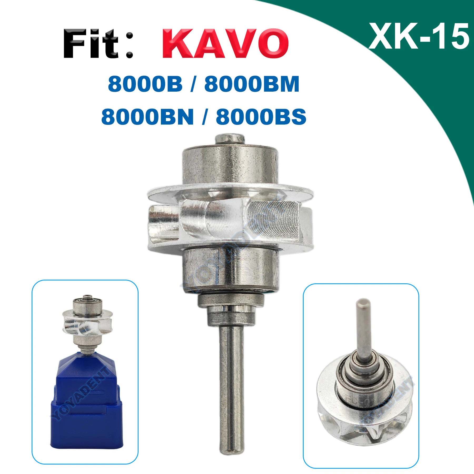 

Картридж зубной турбины для KAVO 8000B/8000BM/8000BN/8000BS, высокоскоростной наконечник, аксессуары для ротора