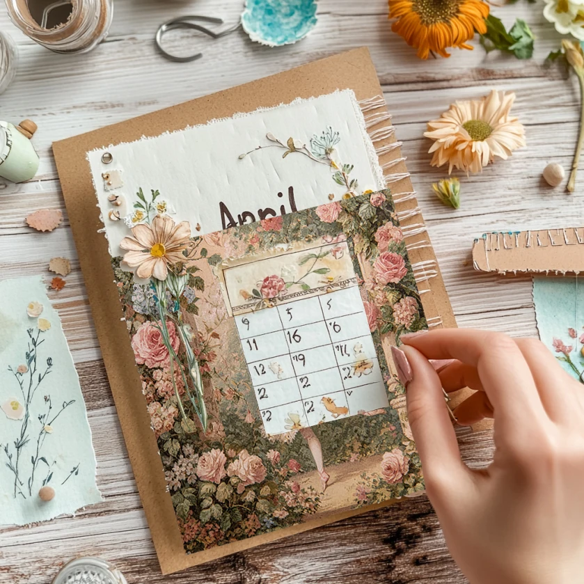 Paket Kertas Scrapbook (36 Lembar, 6x6 inci): Motif Bulu Bohemian untuk Scrapbooking, Origami & Junk Journal Boho.