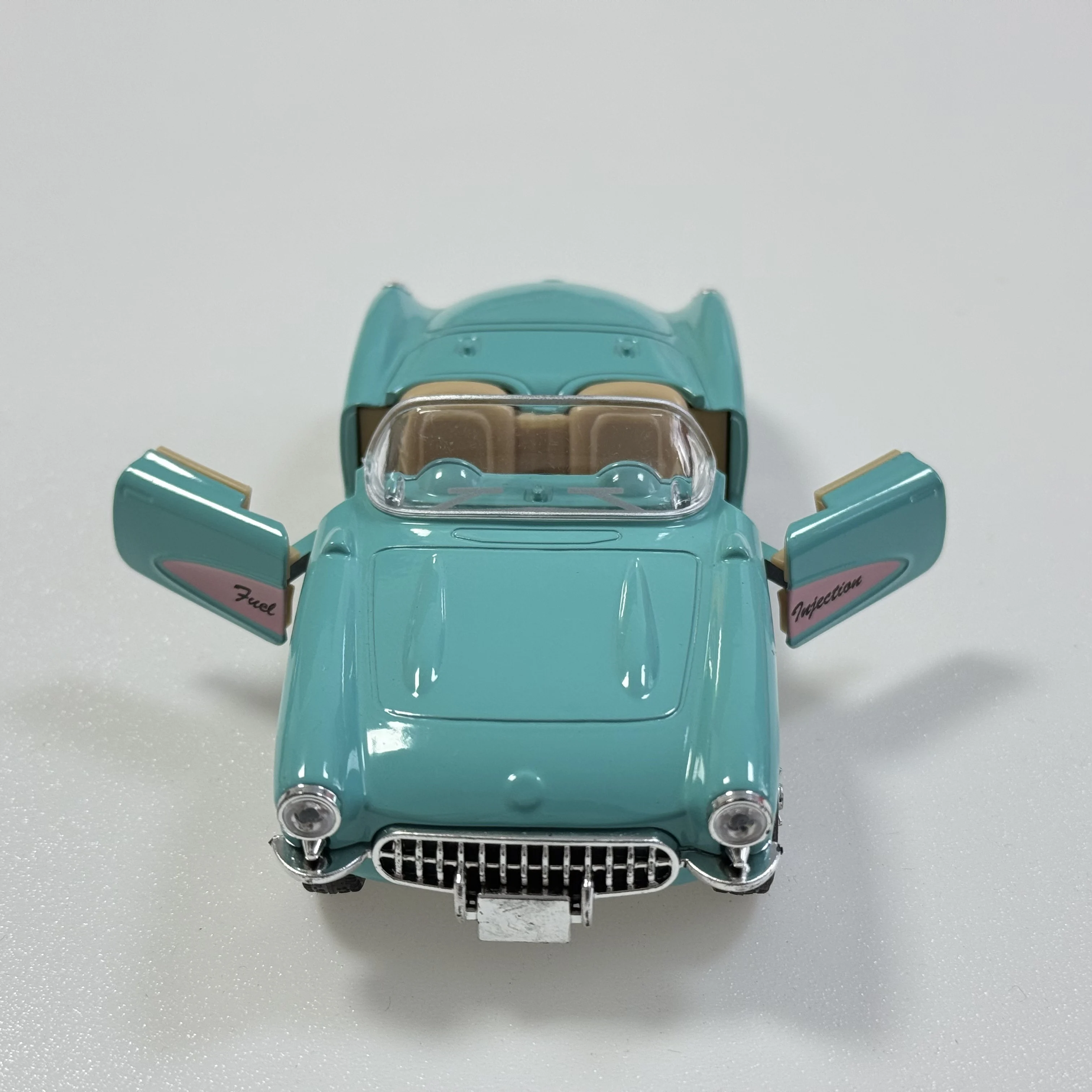 (Wellpappenschachtel) Maßstab 1:36, Vintage-Konvertible im Stil eines Spielzeugautos, leistungsstarke Feder, Metallguss, Jungenspielzeug, das beste Geschenk. – Detail 14