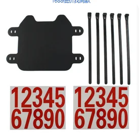 Front Number Plate License Plate Holder For Sur Ron Light Bee X S Electric Dirt Bike Sur-Ron Modified Replacement