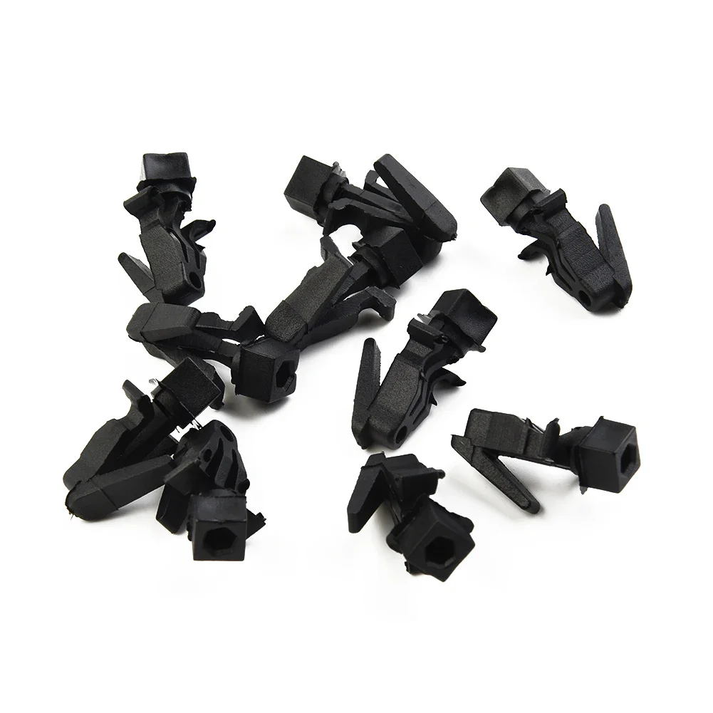 10pcs Clips Longlife Car Corrosion-resistance Efficient Originly Replacement Plastic Stable Anti-wear Apply To Grille