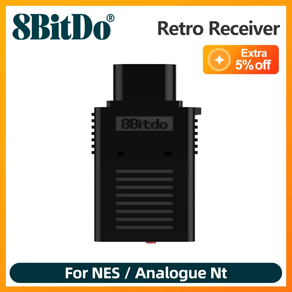 

8BitDo Bluetooth Retro Receiver Adapter for NES Console