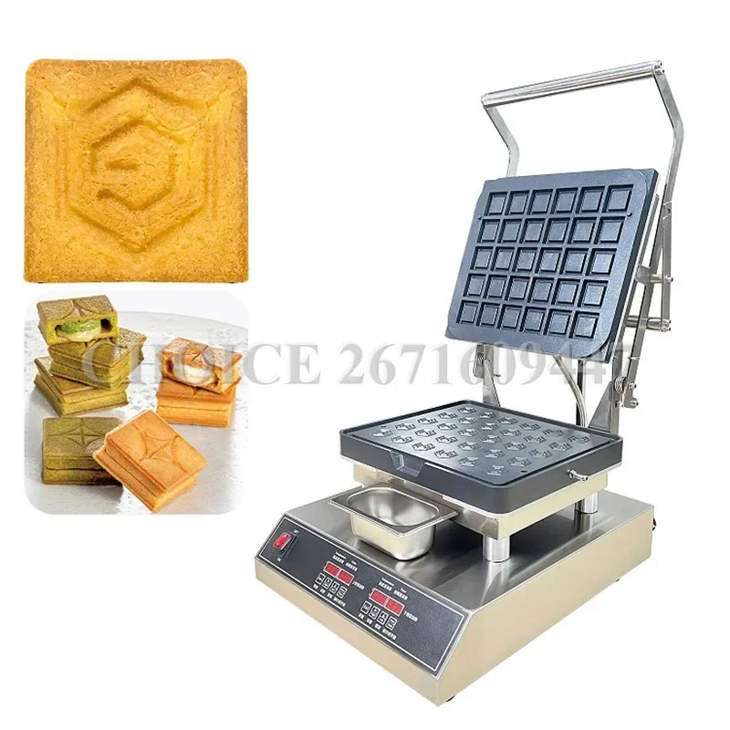 Non-Stick Pan Popping Cookie Egg Tartlet Maker Commercial Cheese Biscuit Tart Shell Machine