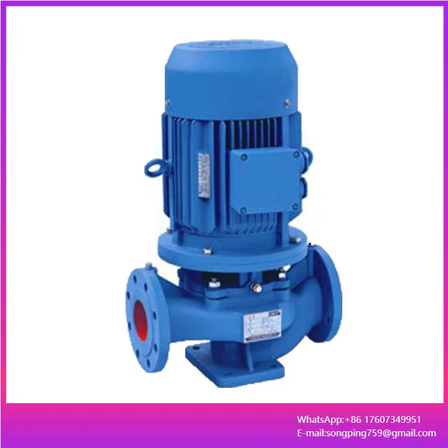 Electric Vertical Centrifugal Inline Hot Sea Water Pump Motor High Pressure Long Distance Transfer Jet Booster Pump Cost List