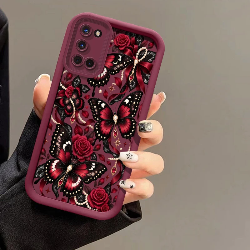 Flower Cute Butterfly Print Phone Case For Moto E40 E32s E30 E22i E15 E14 E13 Soft Silicone Anti Scratch Protective Cover covers