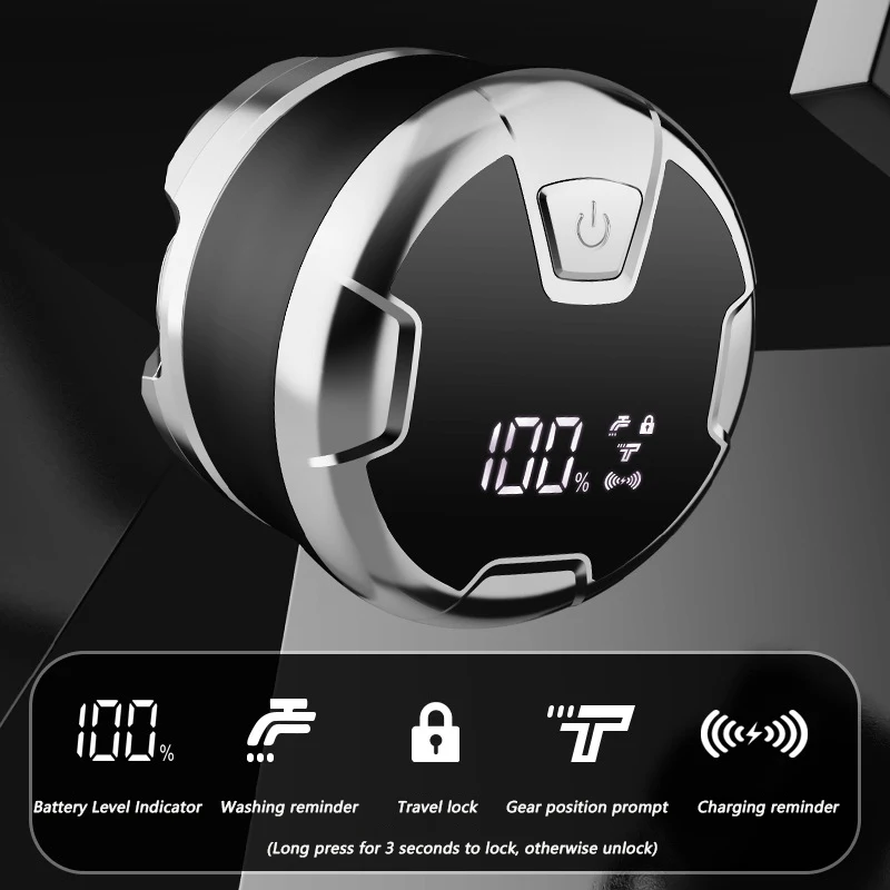 Electric Men's Shaver Multifunctional Bald Head Shaver Rechargeable Beard Razor Portable Shaving Machine For Men Daily Grooming