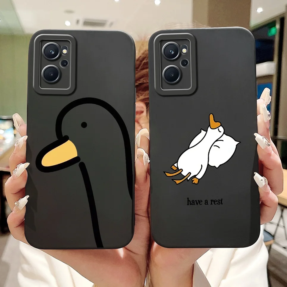 For Realme 9i 4G Phone Case Realme 9 Pro Pro+ Cover Luxury Fashion Painting Bumper For Realme9 4G 5G Matte Silicone Soft Capa