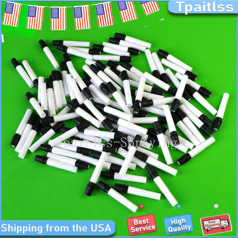 

Tpaitlss 100 Pcs Gema IG06 Powder Injector Pump Venturi Insert Sleeve 1006485